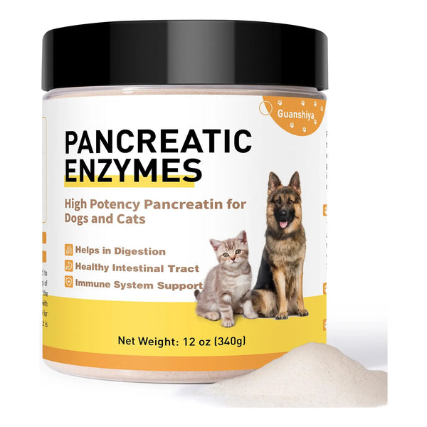 Enzimas Pancreaticas Para Perros 12 Onzas Ayuda Digestiva Y Aumento De Peso