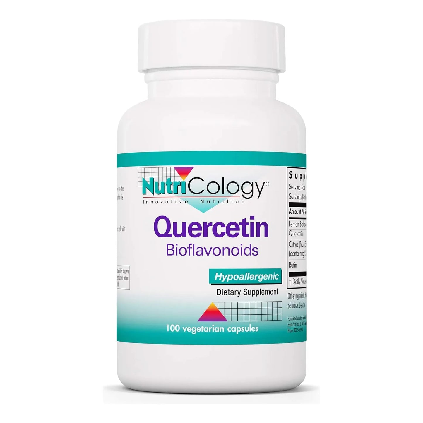 Quercetina Con Bioflavonoides Rutina Hesperidina 100 Capsulas Vegetarianas Inmunidad