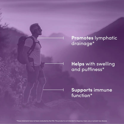 Lymph Peak Suplemento Drenaje Linfático Natural Con Bardana Y Equinácea 60 Cápsulas Vegano
