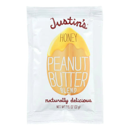 Justins Mantequilla De Mani Y Miel En Porciones Individuales Pack X 20