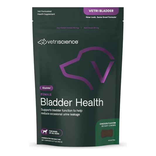 Masticables Para Perros VetriScience Apoyo Vejiga Antioxidant Control Incontinencia