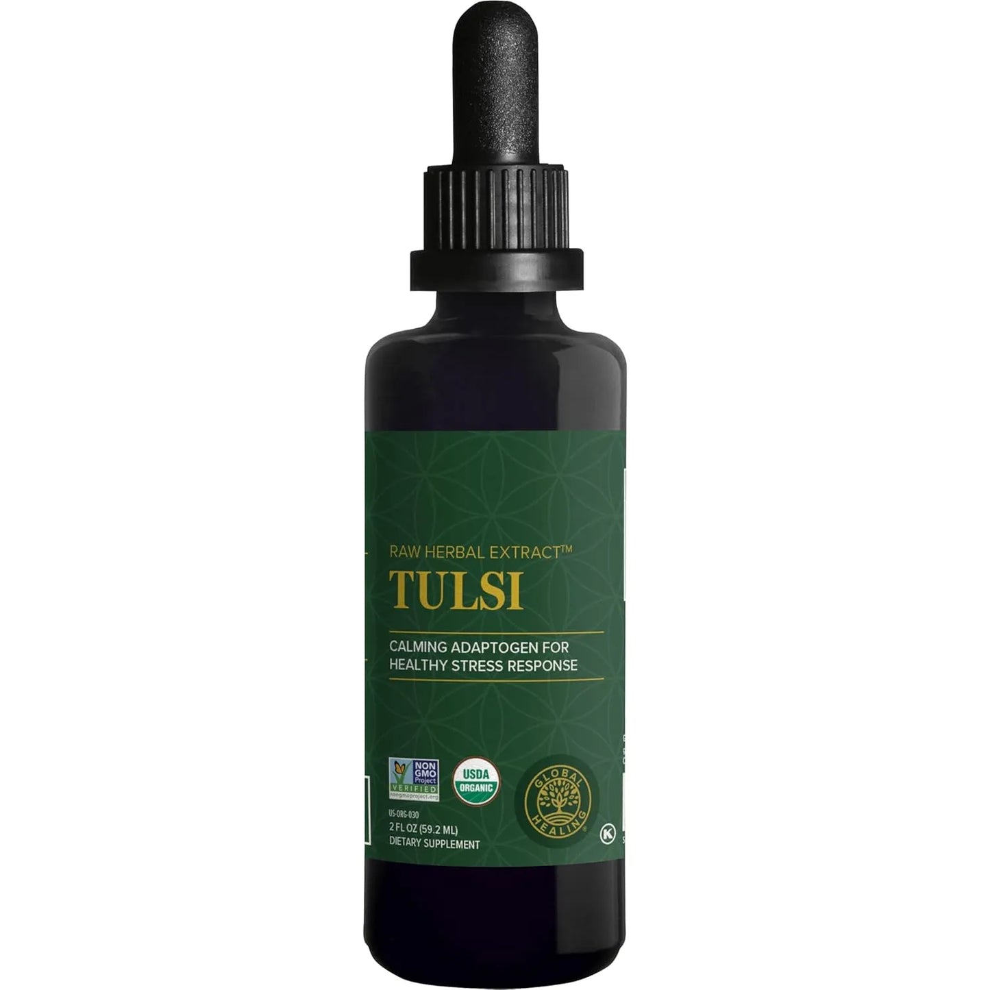 Extracto Liquido De Albahaca Sagrada Organica Suplemento Vegano Para Energia Y Estres