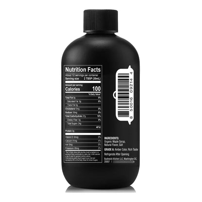 Jarabe De Arce Orgánico Sabor Mantequilla Botella 340 Ml Trees Knees Vegano Sin Gluten
