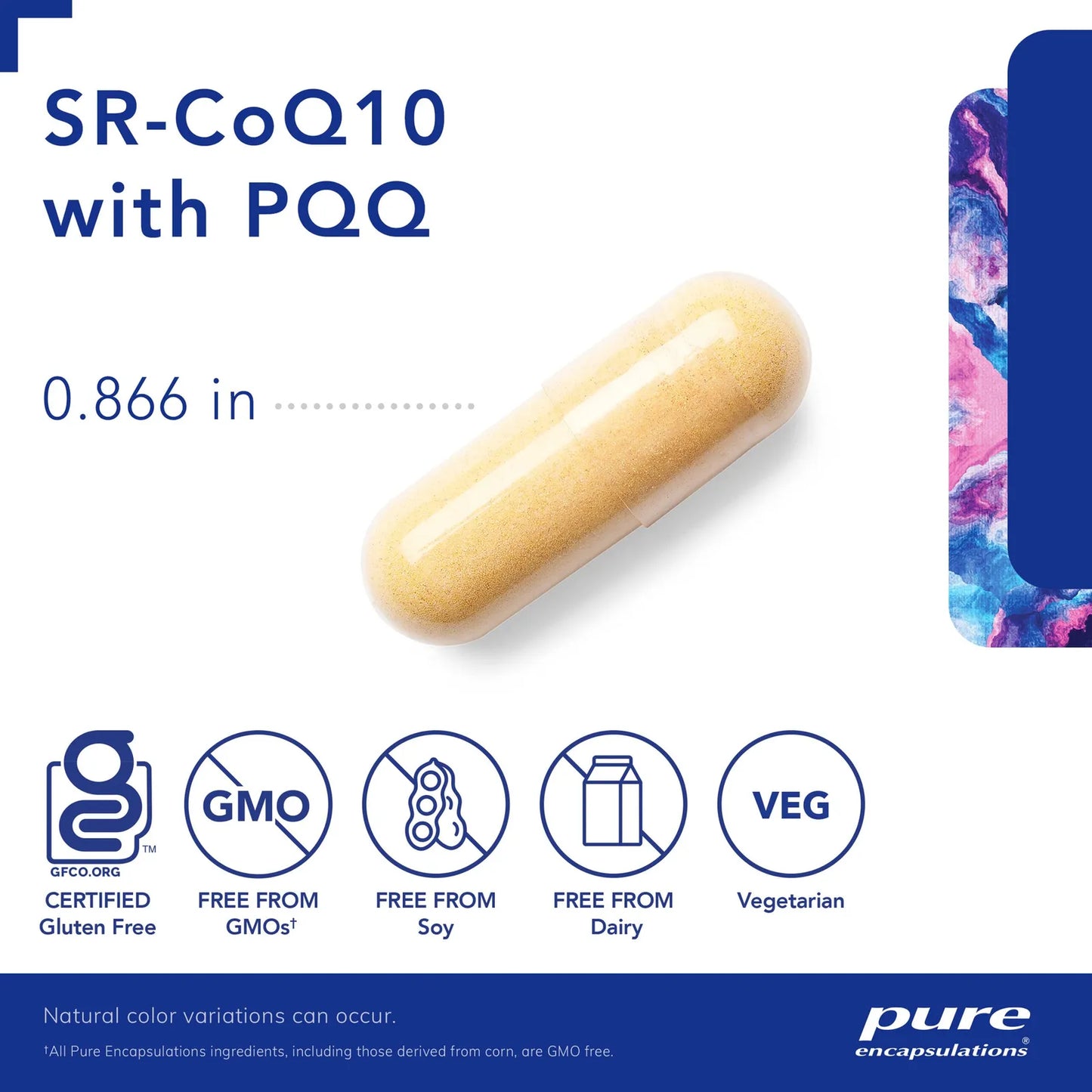Sr Coq10 Con Pqq Apoyo Salud Cardíaca Liberación Sostenida 60 Cápsulas