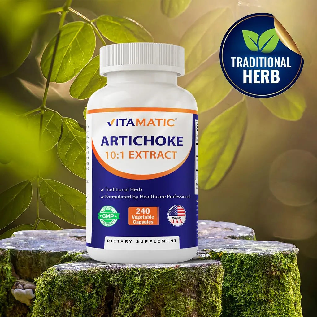 Capsulas Vegetales Extracto Alcachofa 10000 Mg 240 Unidades Suplemento Natural