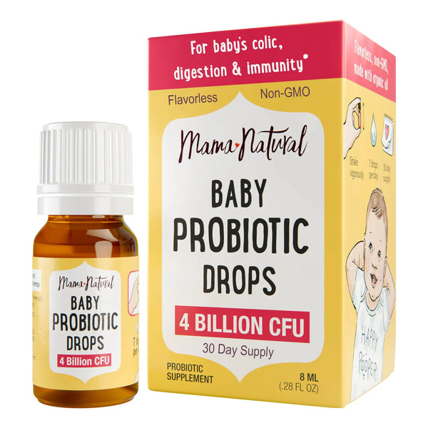 Gotas Probióticas Para Bebés 4 Mil Millones UFC Alivia Cólicos Y Gases