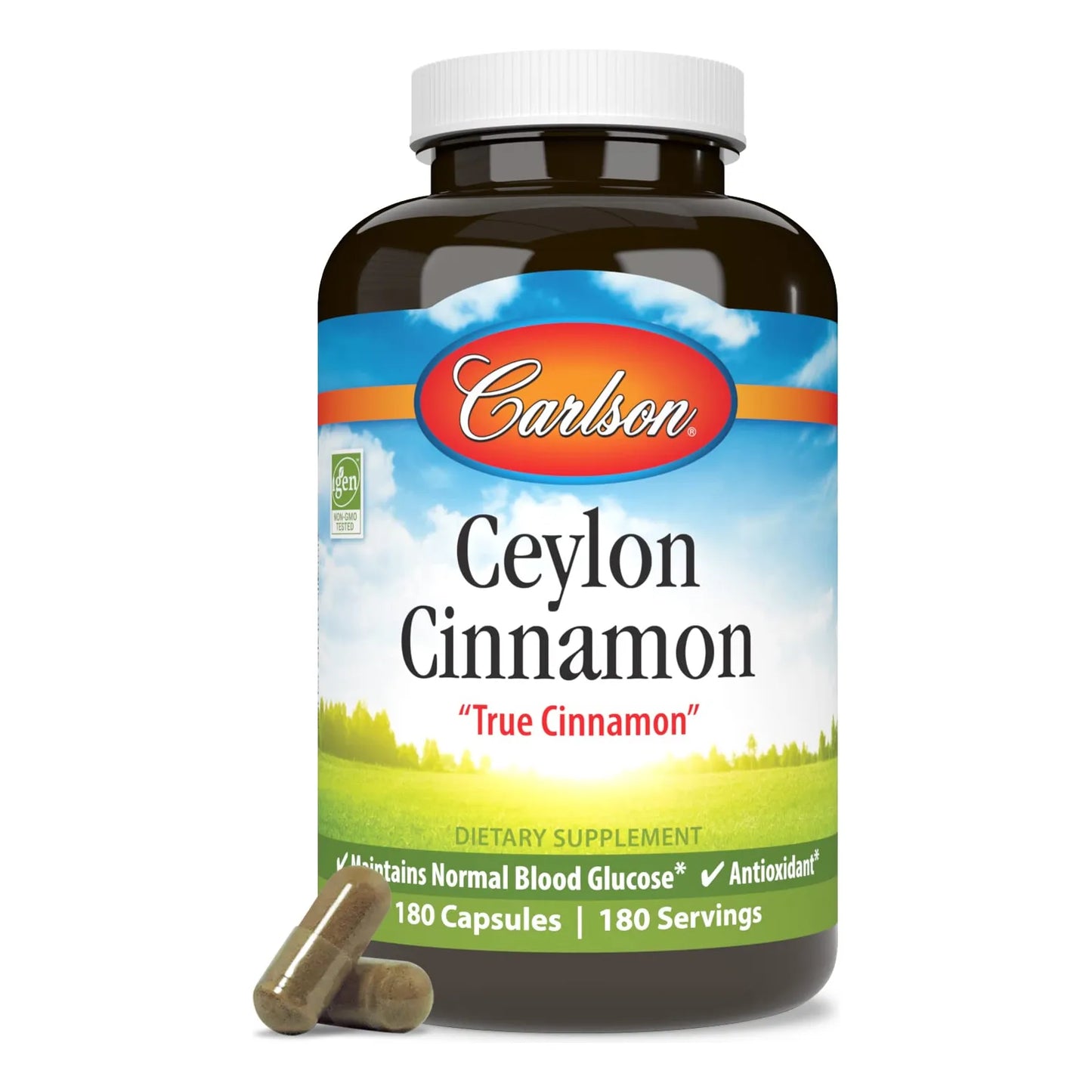 Capsulas De Canela De Ceilan 500 Mg Extracto Natural 180 Unidades