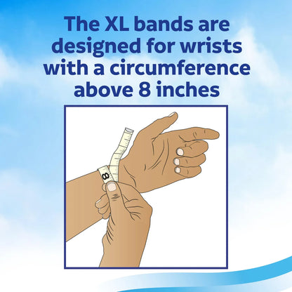 Pulseras De Acupresión Sea Band XL Alivia Náuseas Natural Sin Medicamentos