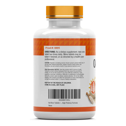 Tabletas De Salvado De Avena 365 Unidades 1 Gramo Fibra Soluble Digestiva