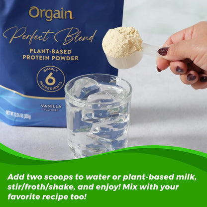 Proteína En Polvo Orgánica Vegana Mezcla Perfecta 20g Nutrición Limpia