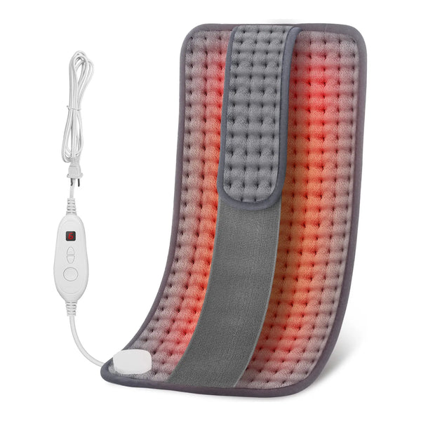 Almohadilla Térmica Ajustable Para Espalda 6 Niveles Calor Alivio Dolor Muscular