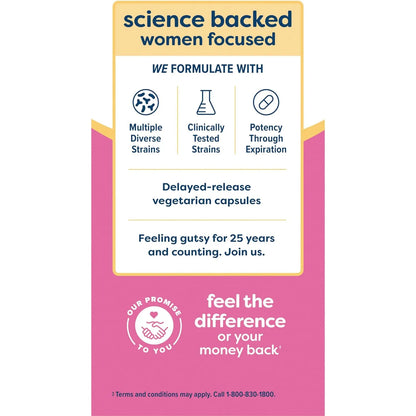 Probióticos Para Mujeres Renew Life 60 Cápsulas Salud Vaginal Digestiva E Inmune
