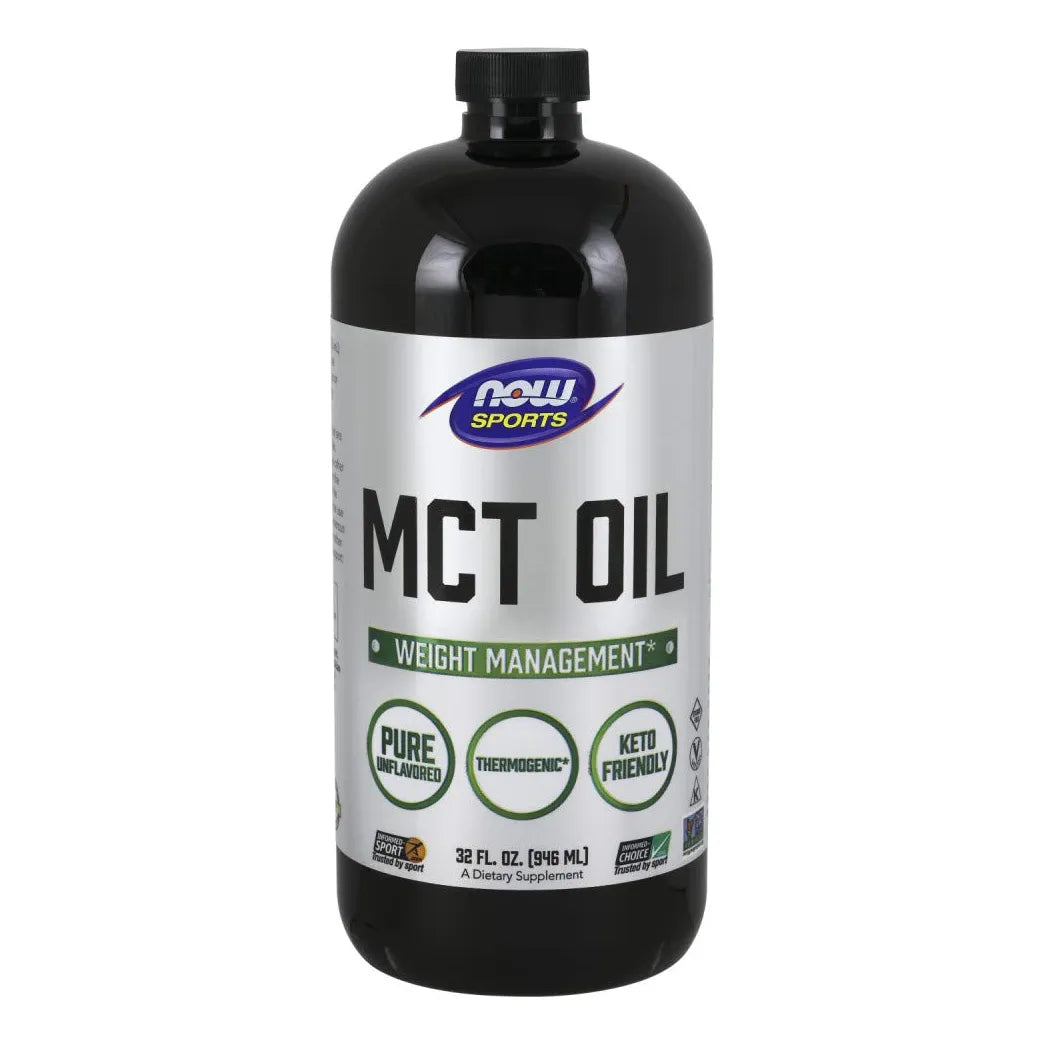 Aceite MCT 100% Puro 32 Oz Energía Instantánea Enfoque Mental