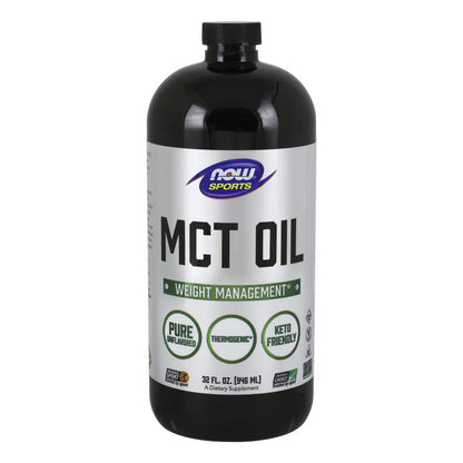 Aceite MCT 100% Puro 32 Oz Energía Instantánea Enfoque Mental