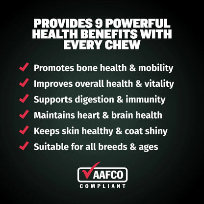 Masticables 9 En 1 Para Perros Salud Total Multivitaminas Omega 3 Articulaciones