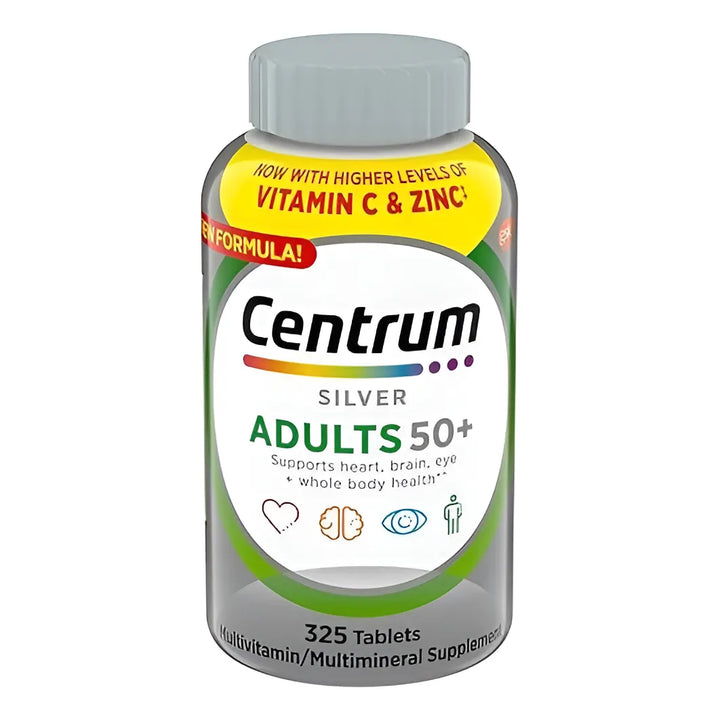Multivitaminas Centrum Silver Adultos 50+ 325 Tabletas - Imagen 1