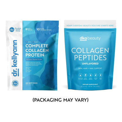 Péptidos De Colágeno En Polvo Sin Sabor 60 Porciones Alimentado Con Pasto Dr Kellyann