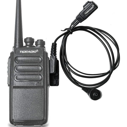 Auricular Con Microfono Para Walkie Talkie 10 Paquetes Compatible Con Baofeng Retevis Y Mas