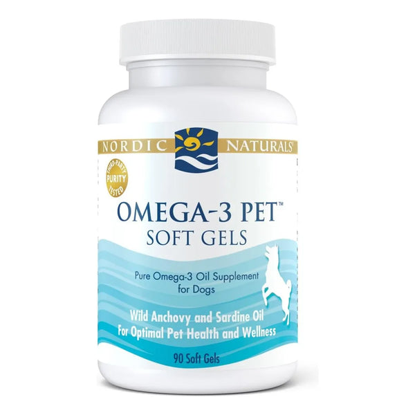 Omega 3 Para Mascotas 90 Geles Blandos Aceite De Pescado Para Perros Con EPA Y DHA