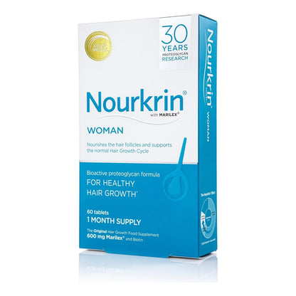 Nourkrin Woman Suplemento Capilar 60 Tabletas Naturales - Imagen 1
