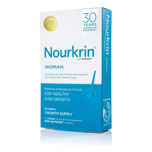Nourkrin Woman Suplemento Capilar 60 Tabletas Naturales - Imagen 1