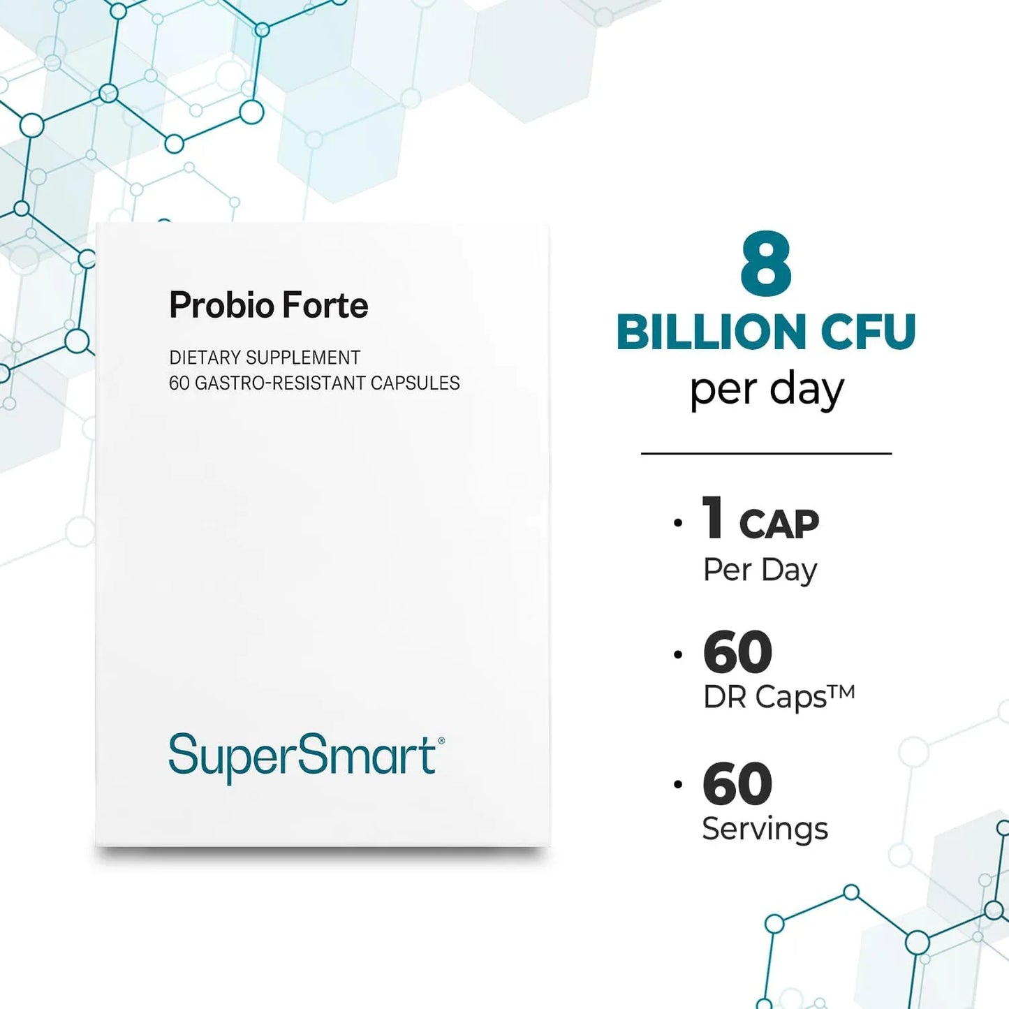 Probio Forte 8 Mil Millones UFC Probiótico Avanzado Para Digestión E Inmunidad