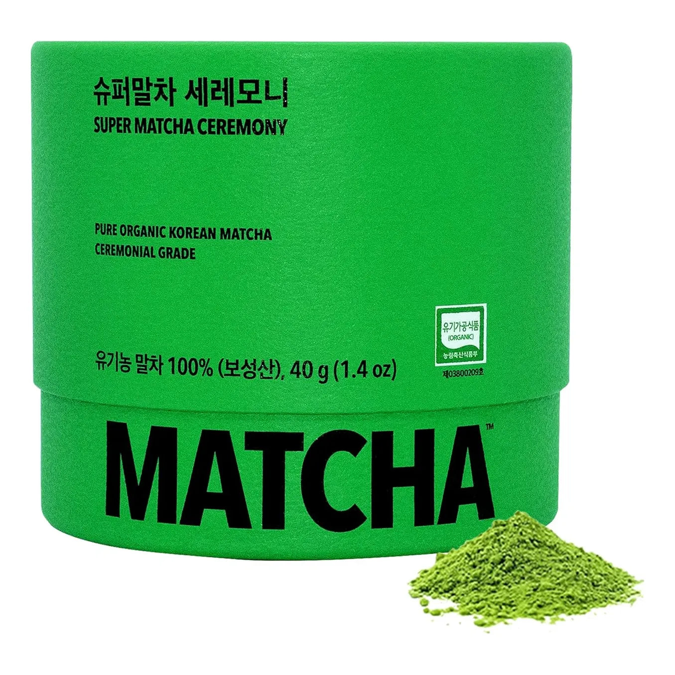 Matcha Orgánico Ceremonial Corea Del Sur 40g Energía Concentración Antioxidantes