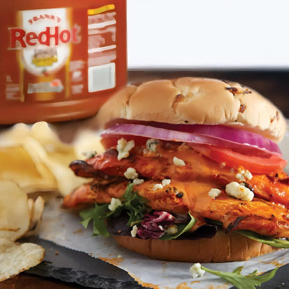 Salsa De Búfalo Franks RedHot 128 Oz Sabor Profesional Textura Gruesa