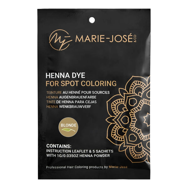 Juego De Tintes De Henna Profesional 50 Aplicaciones Color Duradero Natural