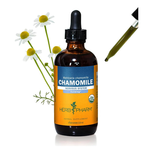 Extracto Liquido Organico De Manzanilla 120 Ml Calma Sistema Nervioso