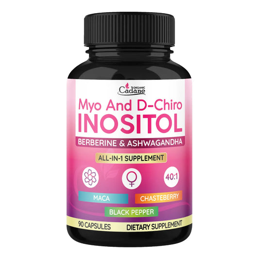 Fórmula Orgánica De Inositol Myo Y D-chiro Con Ashwagandha M