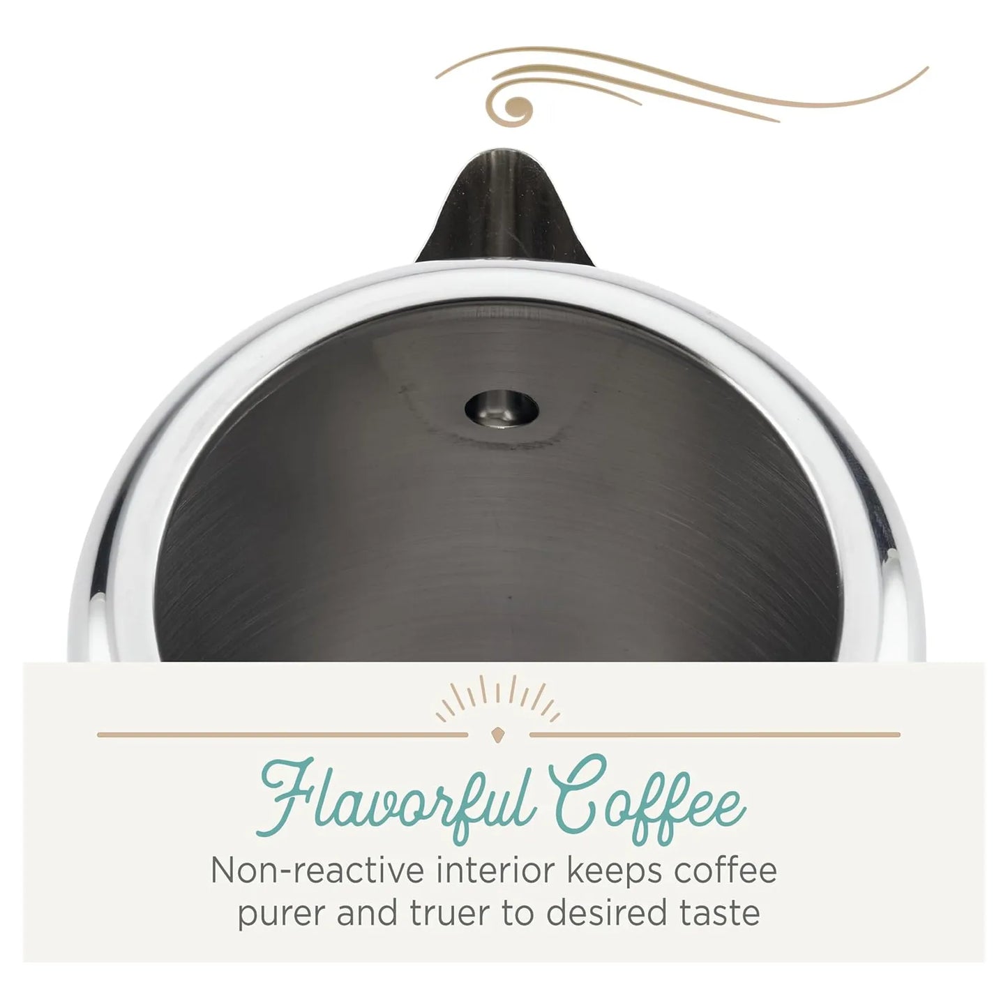 Percolador De Cafe Farberware 47053 Yosemite 12 Tazas Acero Inoxidable Envio Gratis