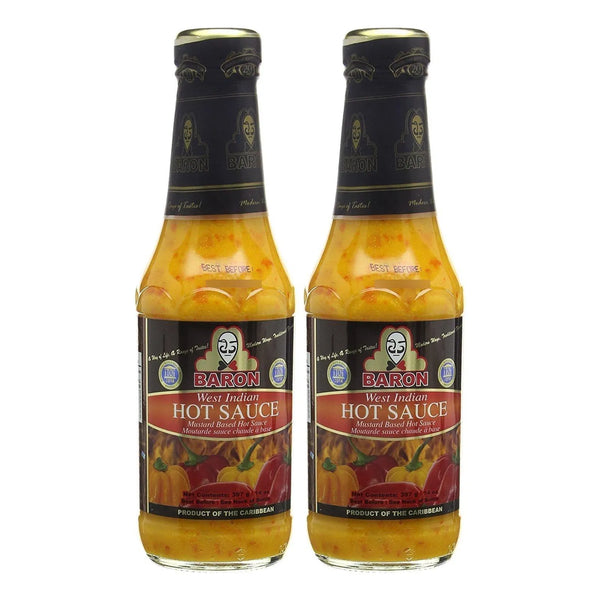 Salsa Pimiento Picante Caribeña 14 Onzas Paquete Doble Sabores Auténticos