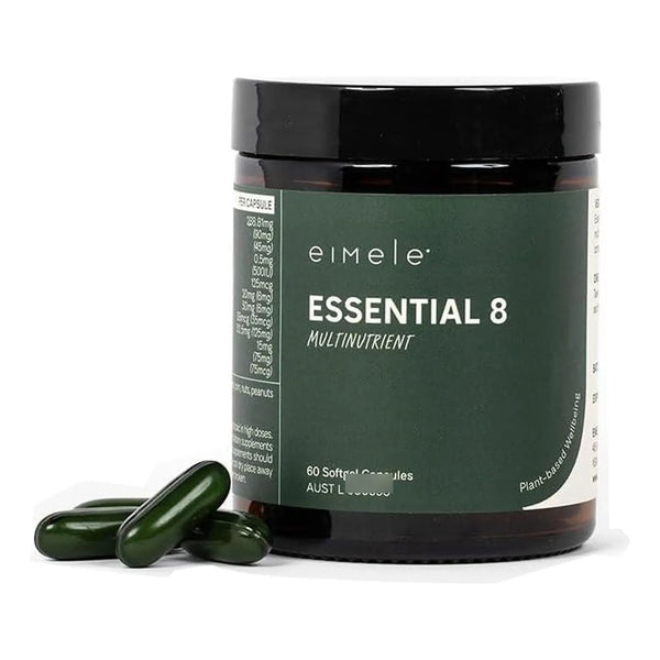 Essential 8 Multivitaminico Energia E Inmunidad 8 Nutrientes Calcio Vegano