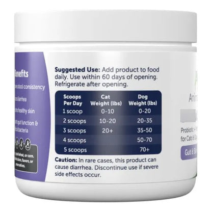 Probiótico Para Mascotas S Boulardii Fos Polvo Perros Gatos 2.12 Oz Salud Intestinal