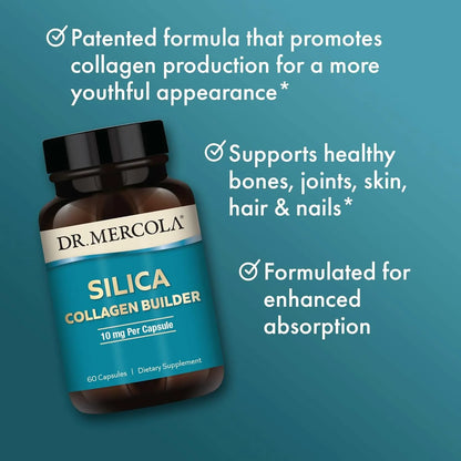 Constructor De Colageno Silice 90 Porciones 180 Capsulas Suplemento Dietético Piel Cabello Uñas Huesos