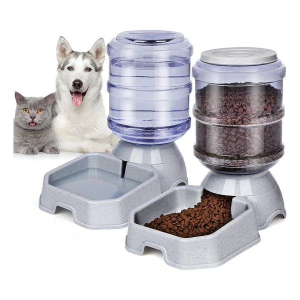 Comedero Y Bebedero Automático Ciconira 1L Y 1G Libre De BPA Fácil Limpieza