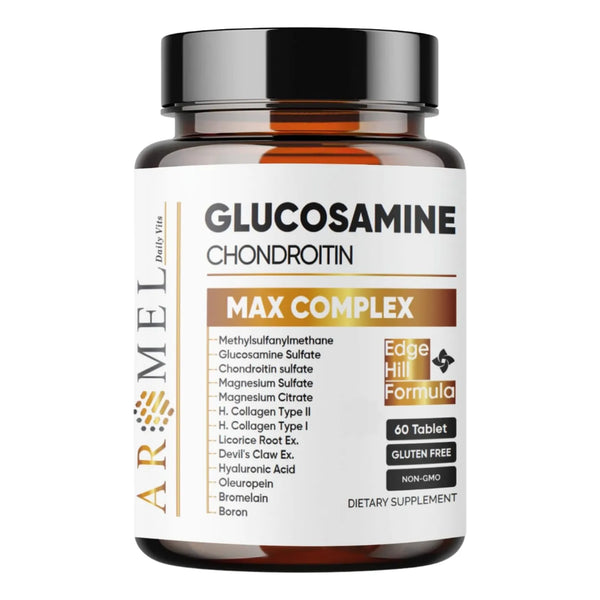 Glucosamina Condroitina Con Cúrcuma Y MSM 60 Tabletas Para Articulaciones
