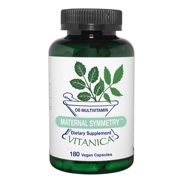 Vitaminas Prenatales Y Posnatales Maternal Symmetry 180 Cápsulas Veganas