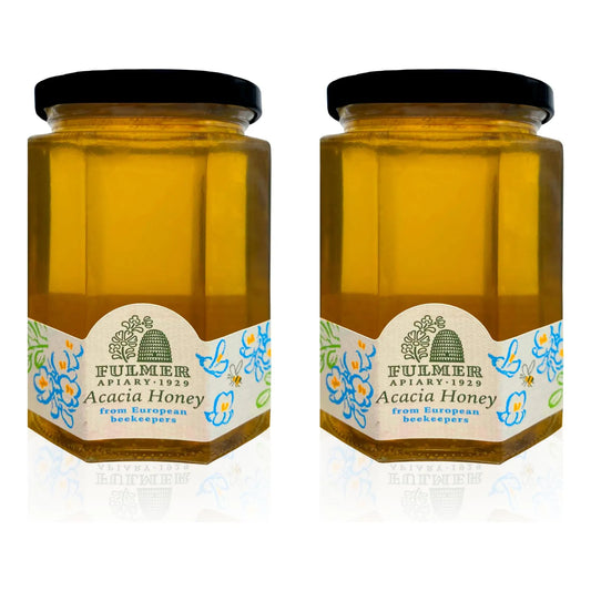 Miel De Acacia Hungara Natural Fulmer Pack X 2 Dulzor Puro Y Natural