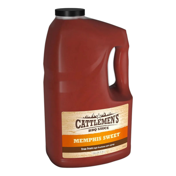 Salsa Dulce Bbq Memphis Cattlemen's 3.78L Ideal Para Costillas Alas Y Más