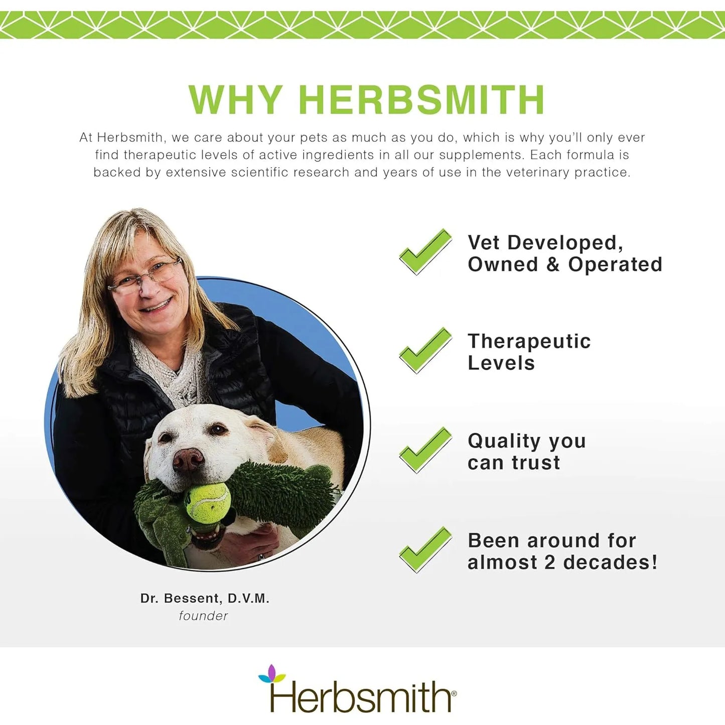 Multivitamínico Natural Para Perros Con Antioxidantes Herbsmith Superfood 6.5 Onzas