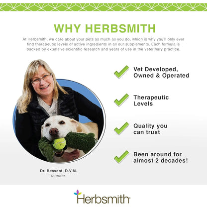 Multivitamínico Natural Para Perros Con Antioxidantes Herbsmith Superfood 6.5 Onzas