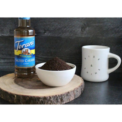 Sirope Caramelo Salado Torani 750 Ml Sabor Dulce Y Salado Sin Azucar