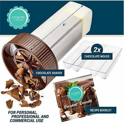 Afeitadora De Chocolate Ocreme Rallador Y Cortador Profesional Para Postres