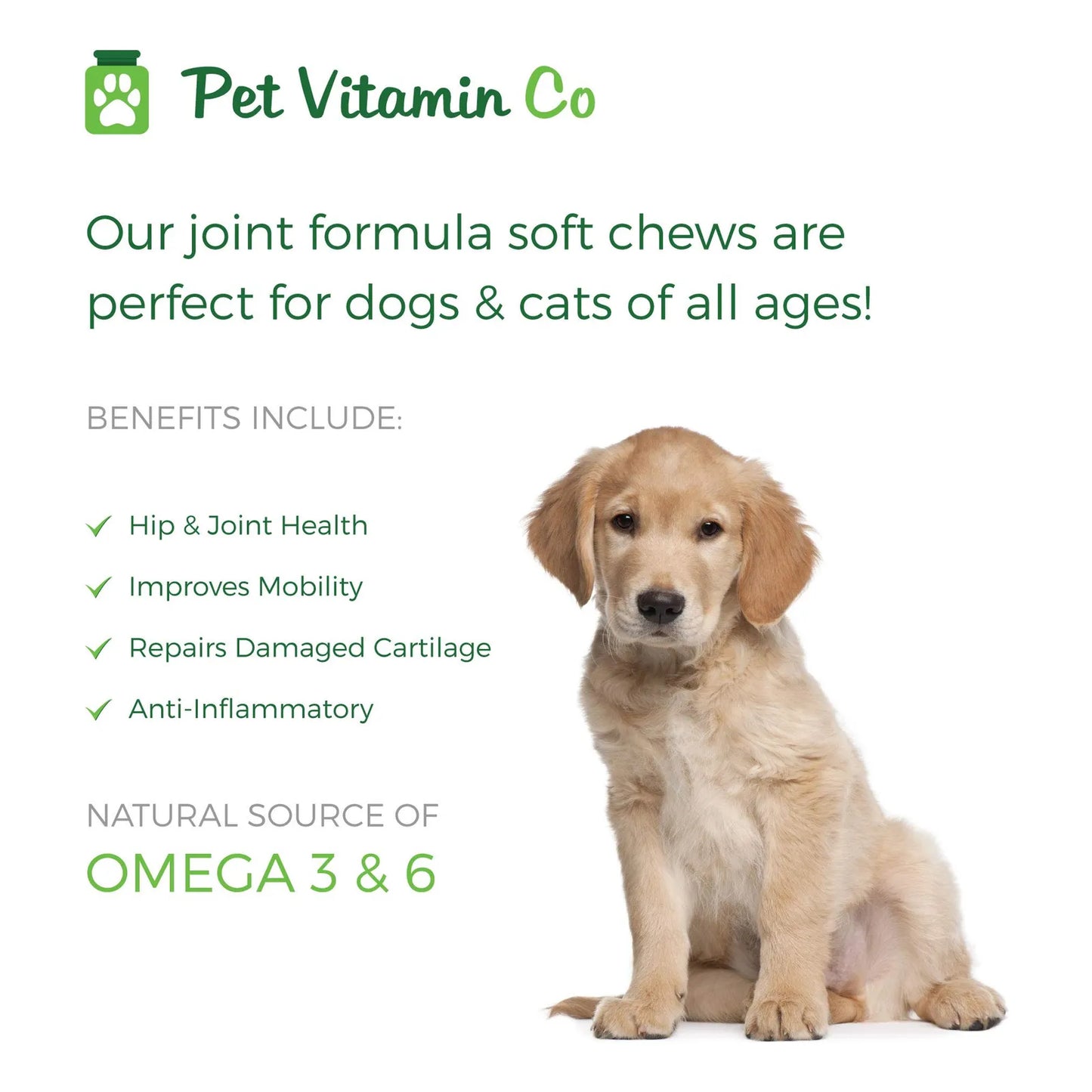 Aceite De Krill Masticable Para Perros Y Gatos Salud Articular Omega 3