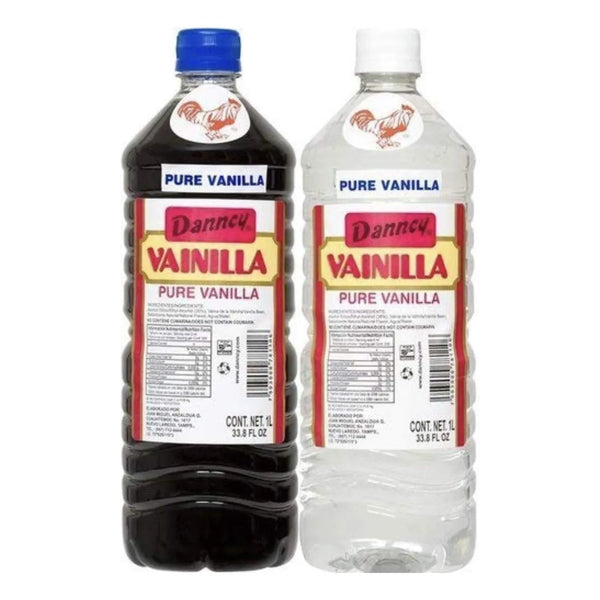 Extracto De Vainilla Pura Mexicana 33 Oz Botella Pack X 2 Sabor Intenso