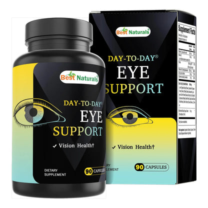 Soporte Ocular Diario Con Luteina Zeaxantina Arandano Astaxantina 90 Capsulas