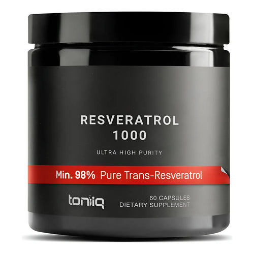 Resveratrol Trans 1000mg 98% Puro Antioxidante Toniiq Sin Sabor - Imagen 1