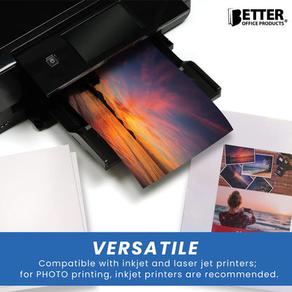 Papel Fotográfico Brillante A4 100 Hojas 200 Gsm Ideal Para Impresiones Profesionales